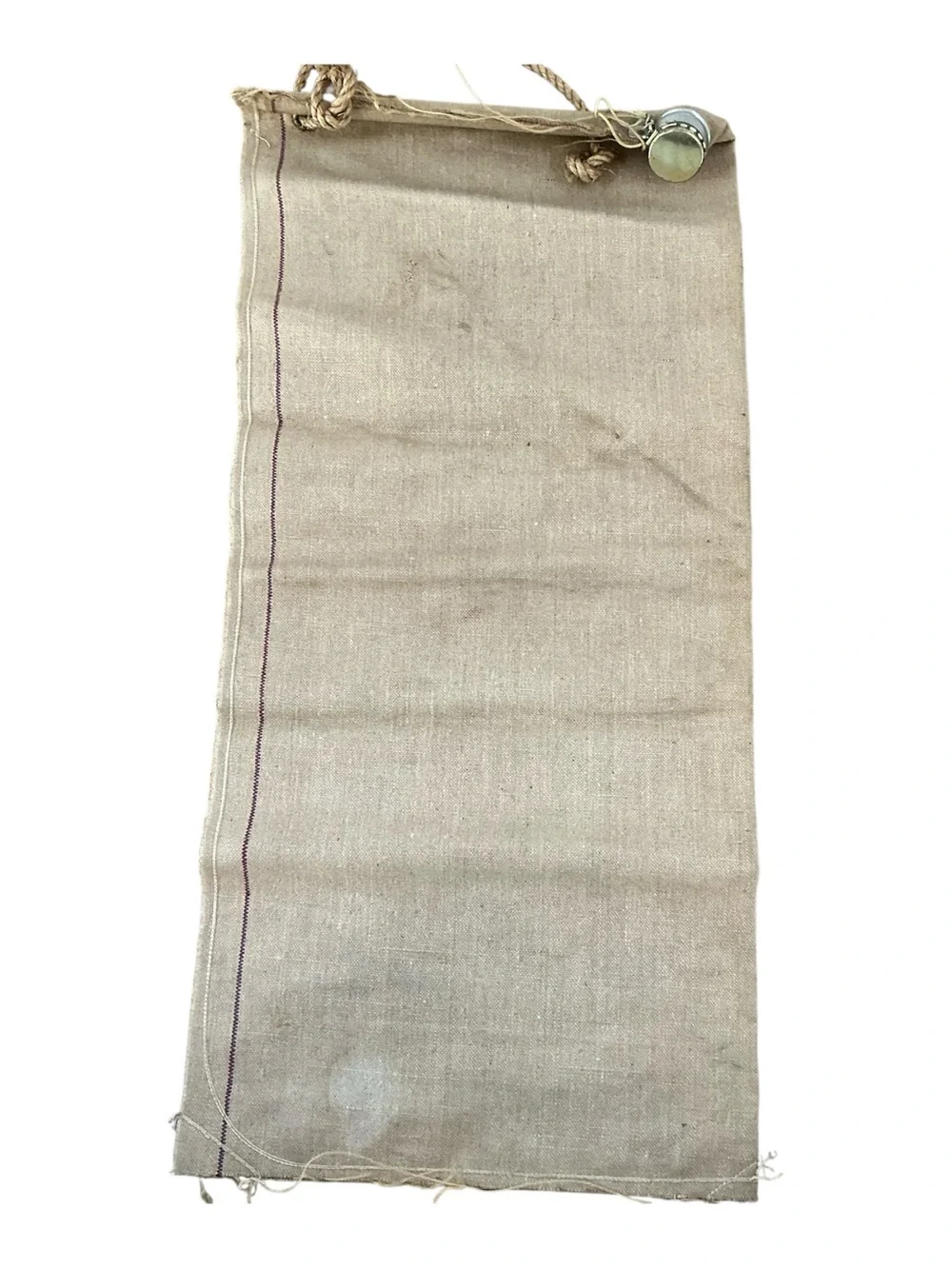 Vintage Ames Harris Neville Co. of San Francisco heavy-duty burlap utility sack
